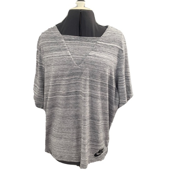 Nike Gray Blouse Women’s Sz XL - Picture 1 of 12